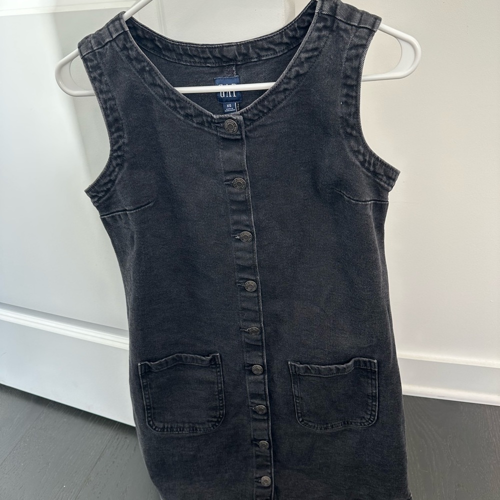 GAP Charcoal Denim dress